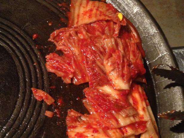 Grilled Kimchi