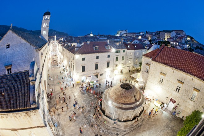 Dubrovnik, Old Town, Nightlife, Croatia