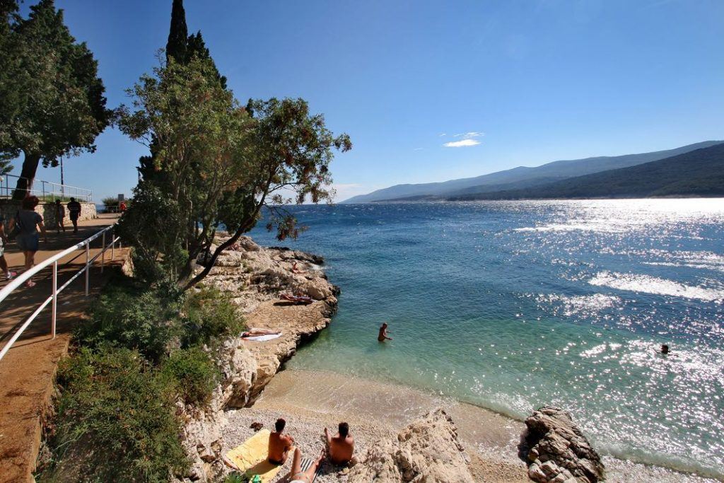 Things to do in Rabac Croatia - Beachtime