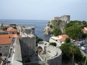 Dubrovnik walls and fortifications