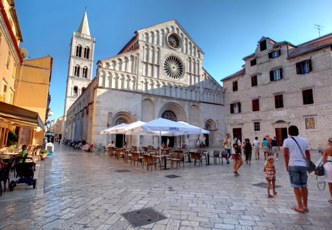 Stunning city in the croatia-Zadar