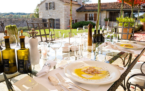 Wine and creative cookery in Istria