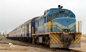 Desert Express Train at Swakopmond Namibia